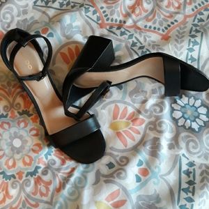 ALDO strappy black heels